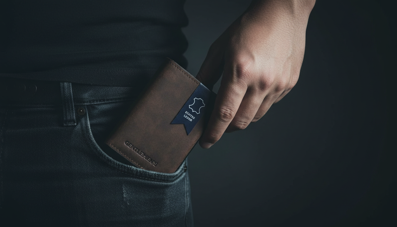 Credit card in a wallet