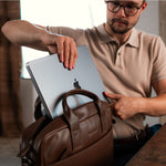 Load image into Gallery viewer, Gentlemen's Laptop Bag
