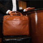 Load image into Gallery viewer, Gentlemen's Laptop Bag
