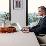 Load image into Gallery viewer, Gentlemen's Laptop Bag
